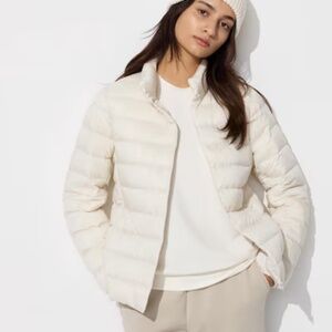 UNIQLO Off White Ultra Light Down Jacket XS EUC